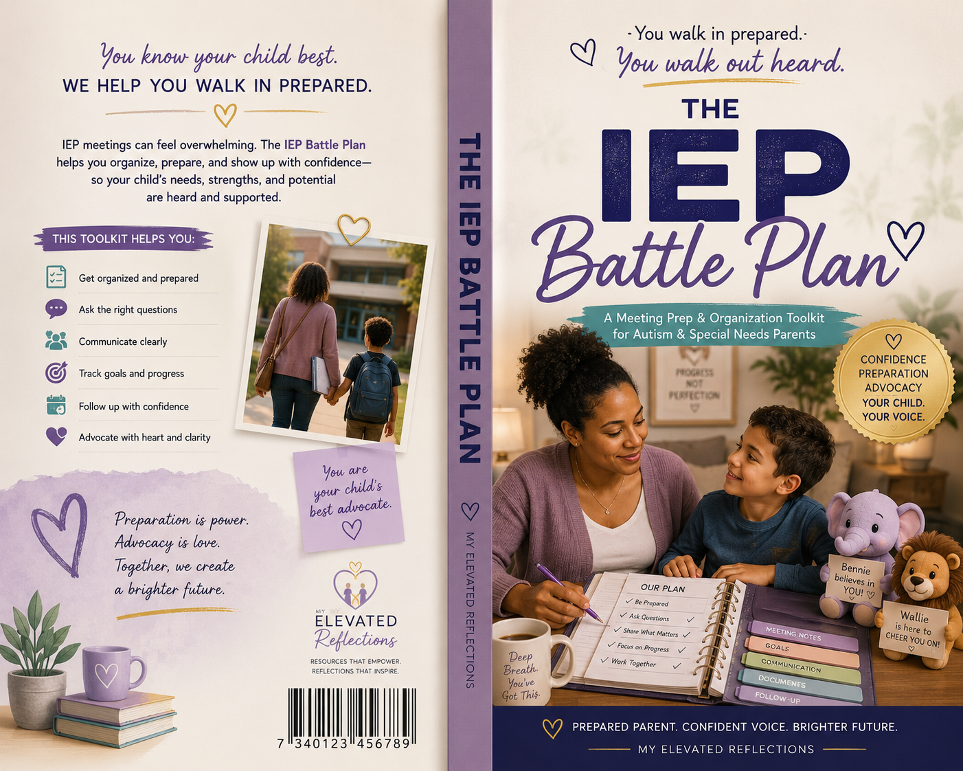Front and back cover concept